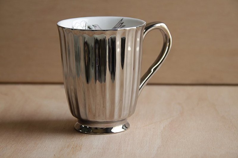 BU‧WU集物件‧好生活| Solstrands北歐挪威Mug ceramics silverj茶杯 - Mugs - Other Materials 