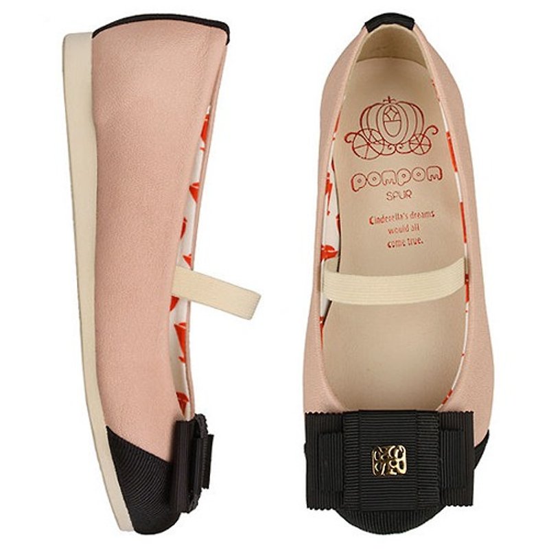 WITH FREE GIFT – SPUR Monaco Petite flats 7604 Light PINK (Cannot be exchanged) - Other - Genuine Leather Pink