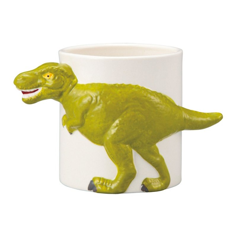 sunart mug-dinosaur - แก้วมัค/แก้วกาแฟ - วัสดุอื่นๆ สีเขียว