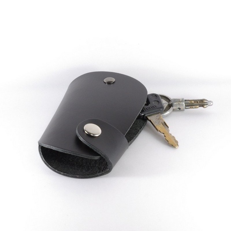 Kafka Band Key Case/Black - Keychains - Genuine Leather 