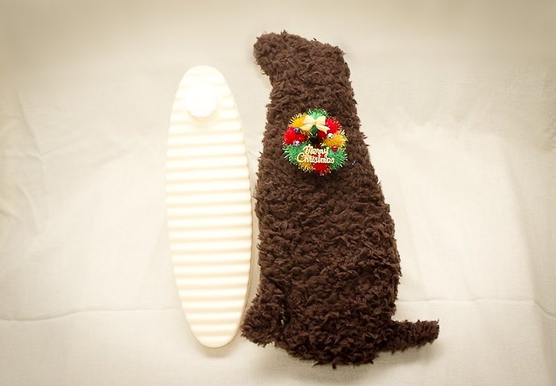 Cocoa hot dog love hug - Stuffed Dolls & Figurines - Other Materials Brown