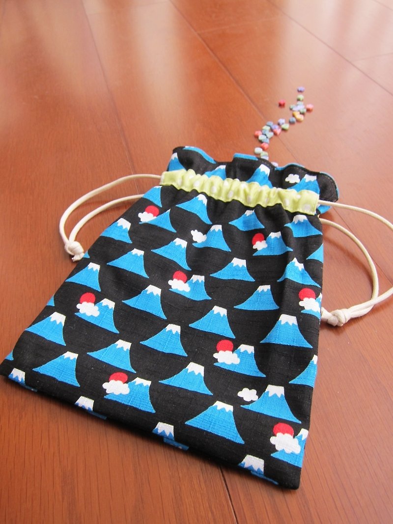 ‧ confidently Fuji pouch - Other - Other Materials Blue