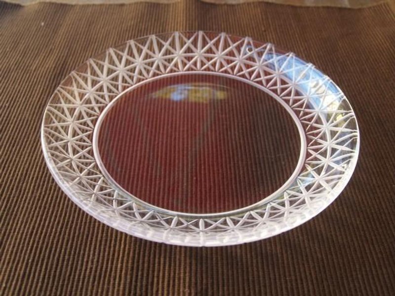 KIRIKOプレート　麻の葉 - 碟子/醬料碟/醬油碟 - 其他材質 