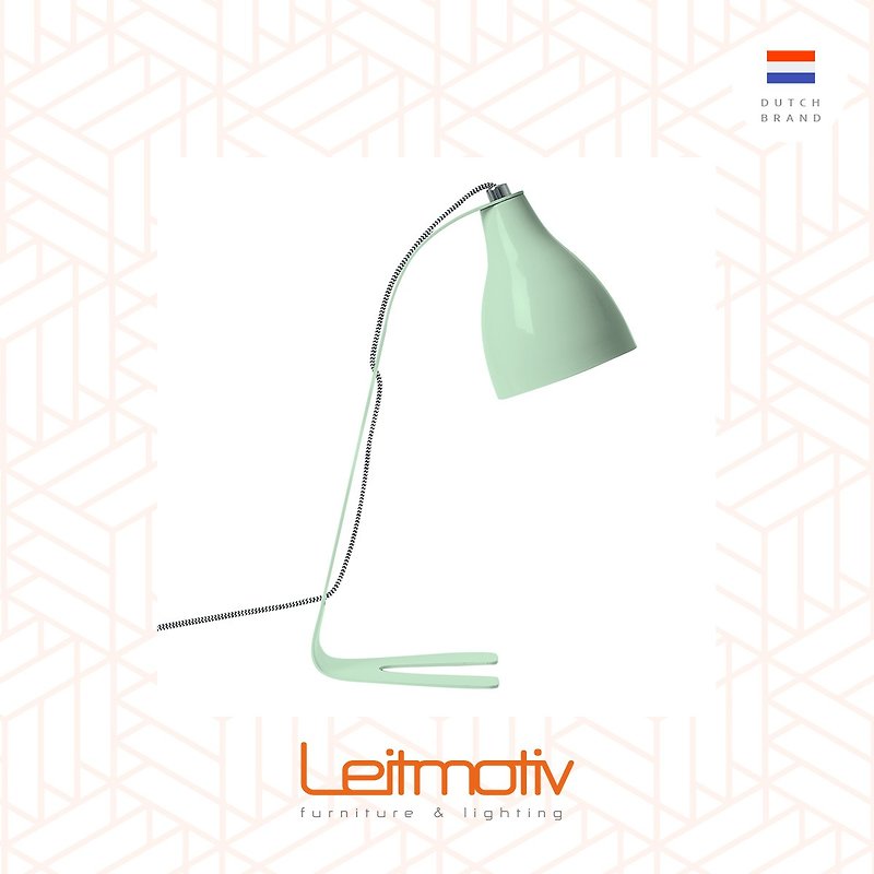 Leitmotiv、ベアフットテーブルランプ ミントグリーン - 照明・ランプ - その他の素材 グリーン