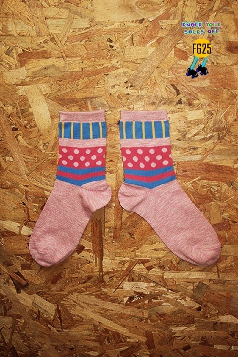 粉色玩具棉襪!!夏漪眺=knock your socks off !! - 襪子 - 其他材質 粉紅色