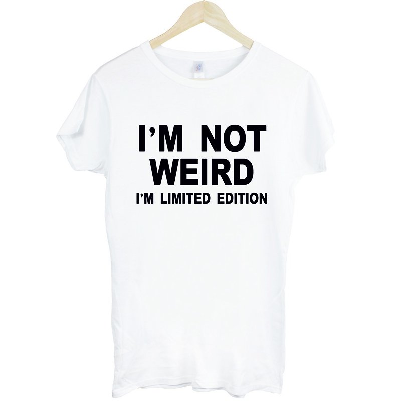 I'M NOT WEIRD I'M LIMITED EDITION Girls Short Sleeve T-Shirt-2 Colors - Women's T-Shirts - Other Materials Multicolor