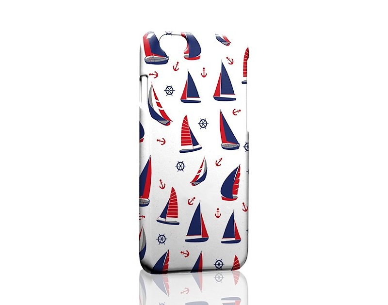 Sail to the sea iPhone X 8 7 6s Plus 5s S7 S8 S9 mobile phone case - Phone Cases - Plastic Multicolor