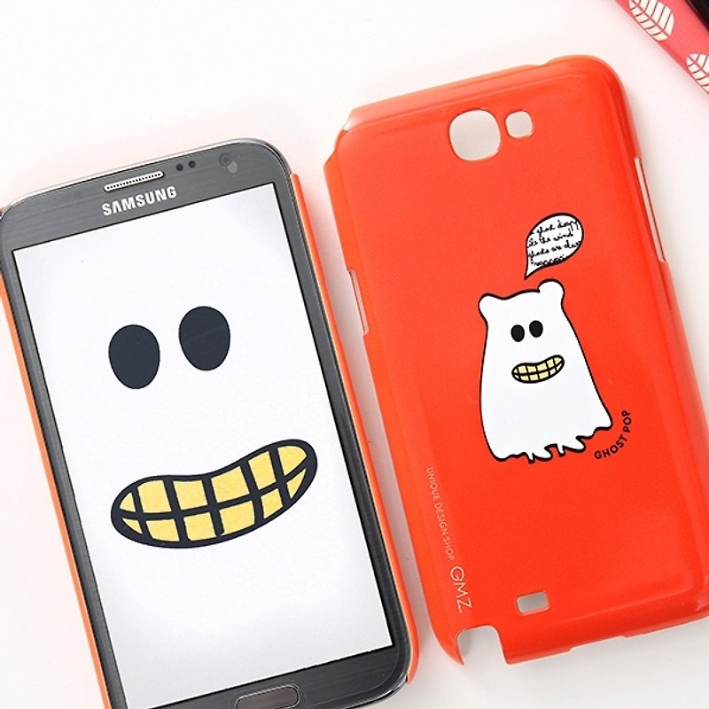 Dessin x GMZ-Locky Galaxy note2 phone shell -ghost (red), GMZ44940 - Phone Cases - Plastic Red
