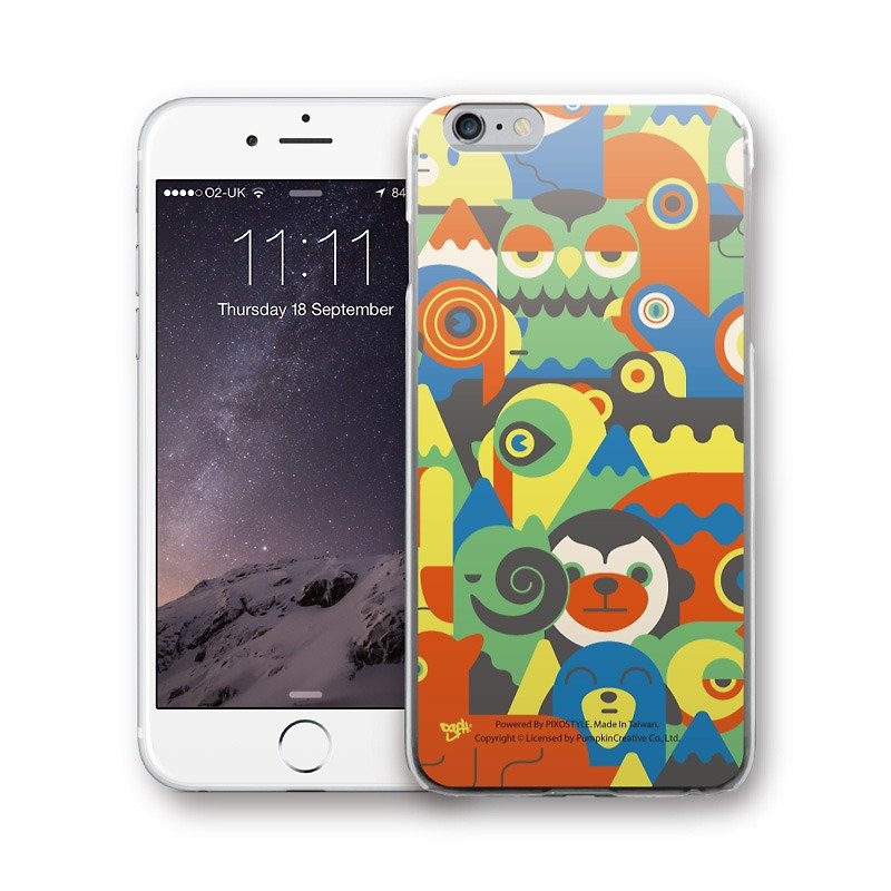 AppleWork iPhone 6 / 6S / 7/8 Original Design Case - DGPH PSIP-213 - เคส/ซองมือถือ - พลาสติก หลากหลายสี