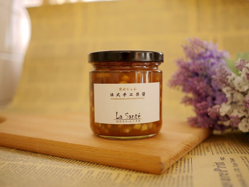 La Santé French handmade jam - apple cinnamon raisin jam - แยม/ครีมทาขนมปัง - อาหารสด สีนำ้ตาล