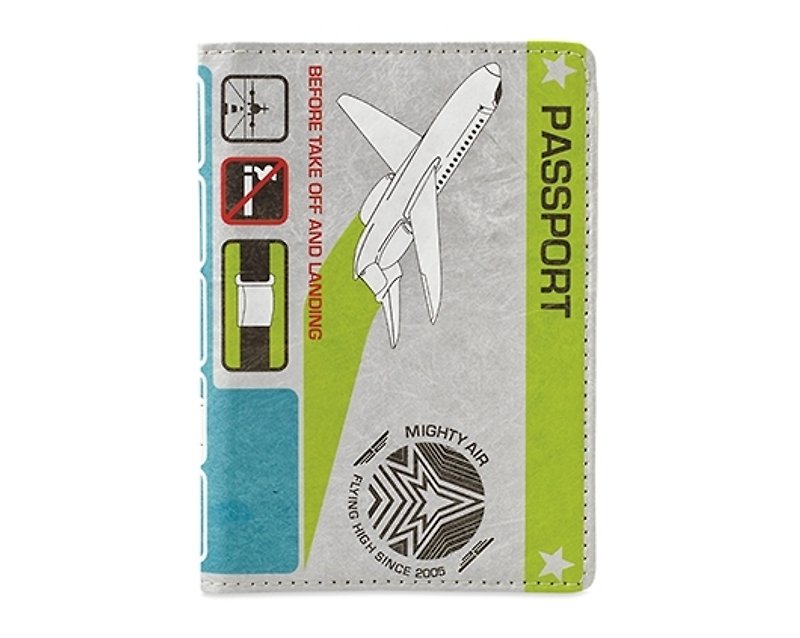 Mighty Passport Cover Passport Cover-In Flight - Passport Holders & Cases - Other Materials Multicolor
