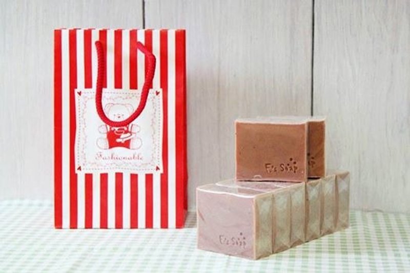 【母乳皂訂製】粉紅玫瑰手工皂 - 肥皂/手工皂 - 植物．花 
