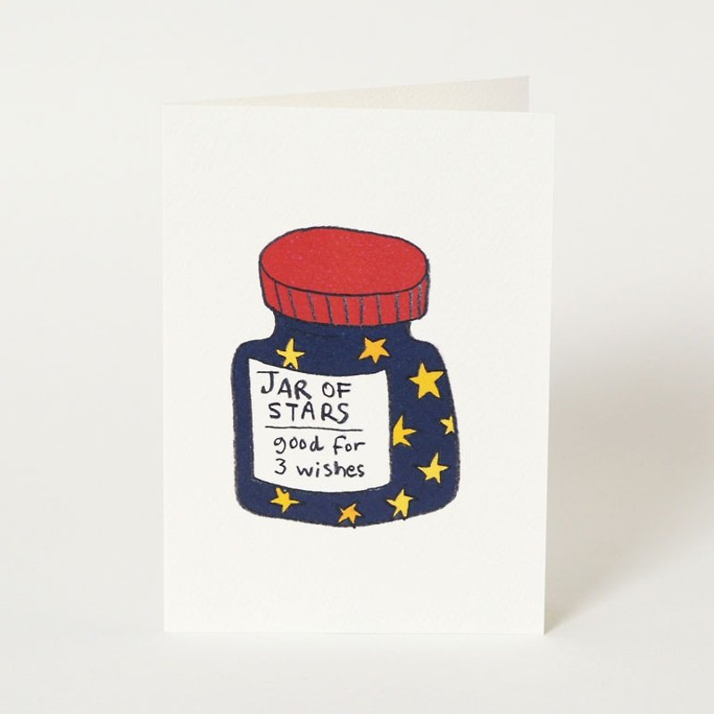 Stars Card - Cards & Postcards - Paper Blue