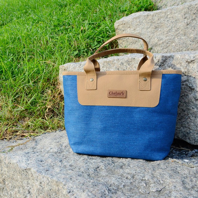小托特包 Small Tote│天然防潑水│紙纖 - 手提包/手提袋 - 紙 黑色