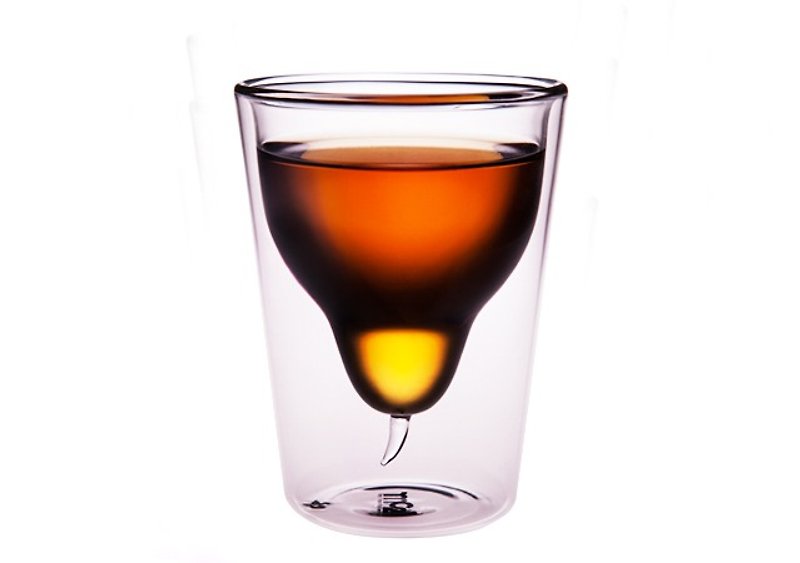 雪梨杯中杯  雙層玻璃杯 果汁杯 對杯 免費包裝 - 茶壺/茶杯/茶具 - 玻璃 