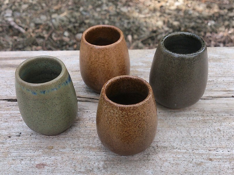 [Tim-kiln] aroma cup (do not specify the color) - Teapots & Teacups - Other Materials Multicolor