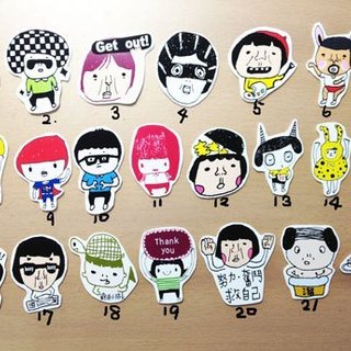 K82 waste foam - illustration locomotive sticker