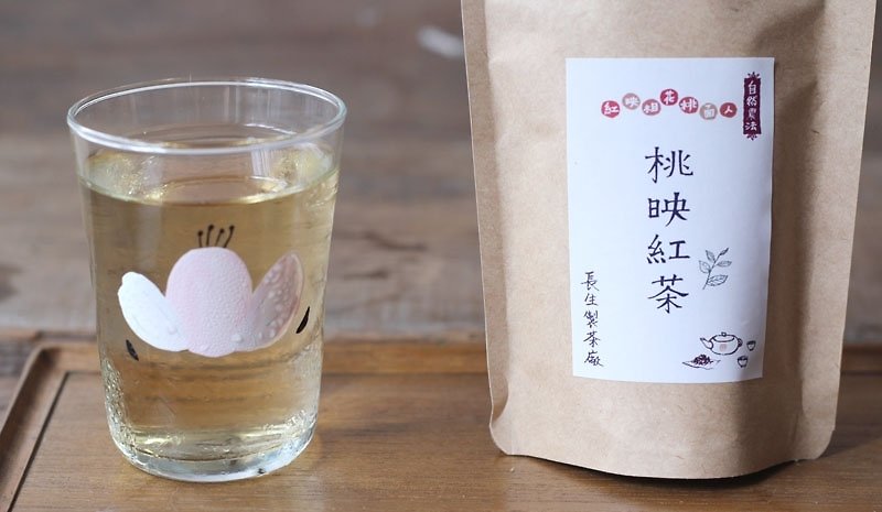桃映紅茶♧ 蜜香冷泡茶 (大包裝) - 茶葉/漢方茶/水果茶 - 新鮮食材 紅色
