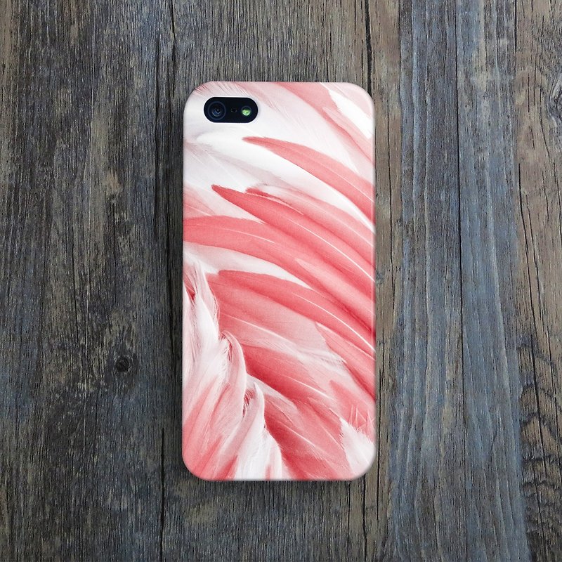 OneLittleForest - Original Mobile Case - iPhone 4, iPhone 5, iPhone 5c- Flamingo - เคส/ซองมือถือ - พลาสติก สีแดง