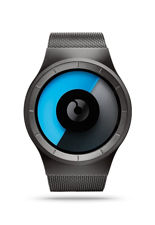 ZIIIRO Watches 宇宙天空系列腕錶 CELESTE (青銅/藍, Gunmetal /Mono) )