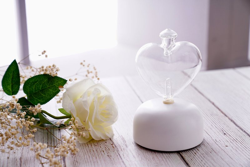 [Gift Essential Oils] Wish Essential Oil Diffuser | Non-Toxic Fragrance | Fragrance Machine | Diffuser | Mother's Day Gift Box - Fragrances - Glass White