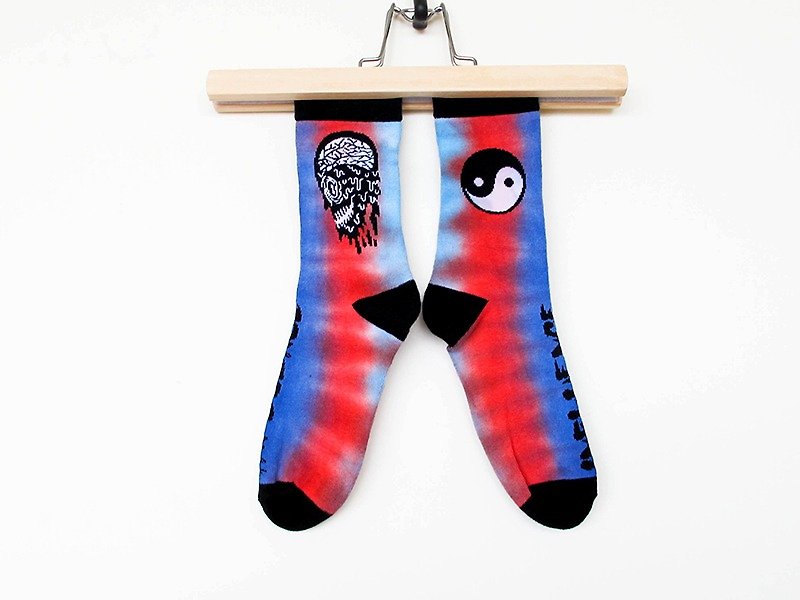 LOGO & Tai Chi // rendering // socks - Socks - Cotton & Hemp Multicolor