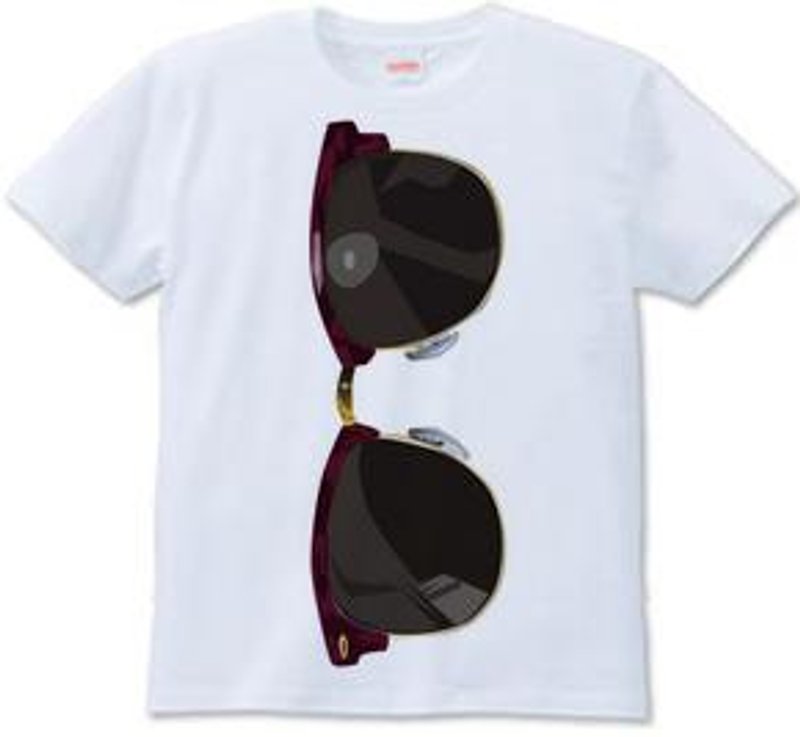 big sunglasses（T-shirt 6.2oz） - Tシャツ メンズ - その他の素材 