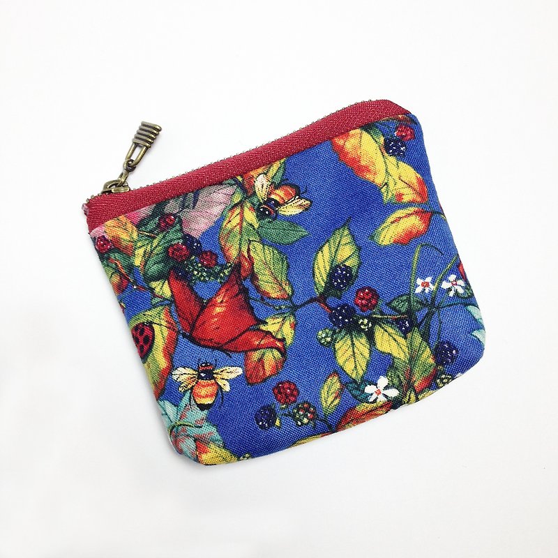 Vintage Butterfly Jungle Bee Purse - Coin Purses - Other Materials Multicolor