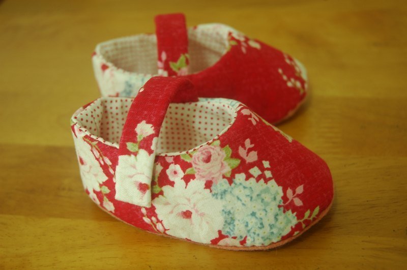 Radiant Baby Shoes - Baby Shoes - Other Materials Red