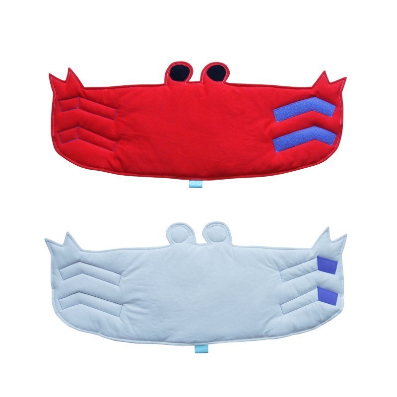 Anti-cold belly circumference _ crab (S) 0-2 years _ red - Bedding - Cotton & Hemp Red