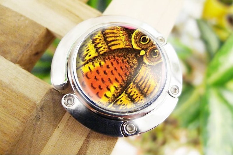 Cute Owl-Bag Hanger/Accessories/Birthday Gift【Special U Design】 - Other - Other Metals Orange