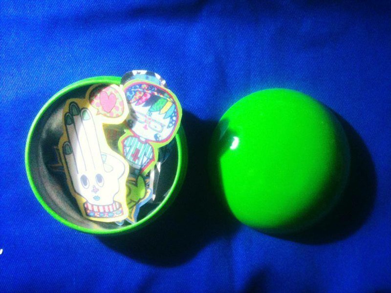✝西藥學第一課長生不老仙丹✝青青菜菜青菜汁 - 貼紙 - 紙 多色