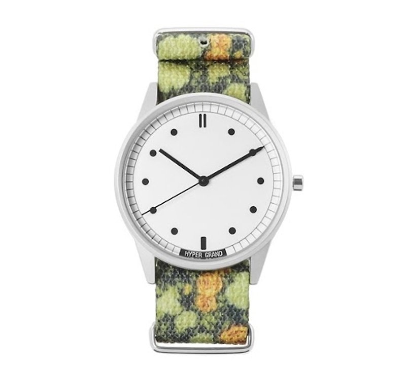 HYPERGRAND - 01 Basic Collection - GARDEN SKIRMISH GARDEN Watch (Silver) - นาฬิกาผู้ชาย - วัสดุอื่นๆ หลากหลายสี