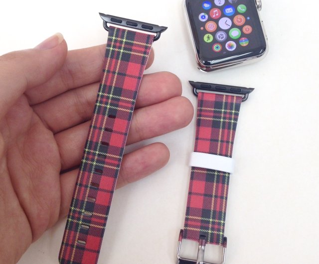 Tartan apple watch discount band