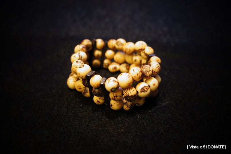 South American Palm Bracelet - Bracelets - Other Materials Gold
