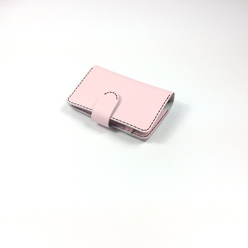旅行的意義 之 旅行夾 旅行筆記 A7 - 筆記本/手帳 - 真皮 粉紅色