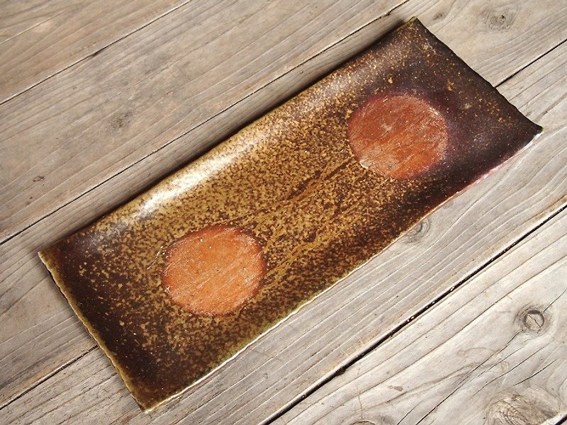 Bizen Naga-katasara _sr1-002 - Small Plates & Saucers - Other Materials Brown