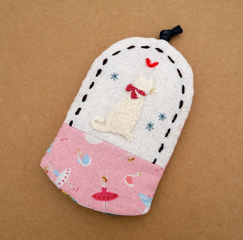 White embroidery Wallets - Keychains - Other Materials 