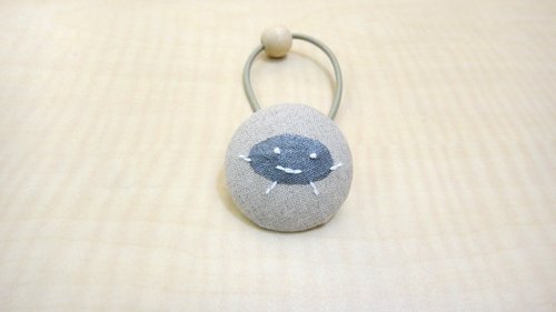 Hand-feel cloth buckle hair bundle-stone man