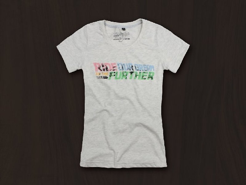 Teeship X NOIR co-branded girls - Women's T-Shirts - Cotton & Hemp Gray