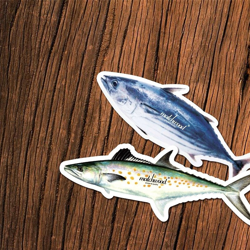 火柴木設計 Matchwood Air Freshener 魚芳香片 兩款合購優惠 - 其他 - 紙 多色