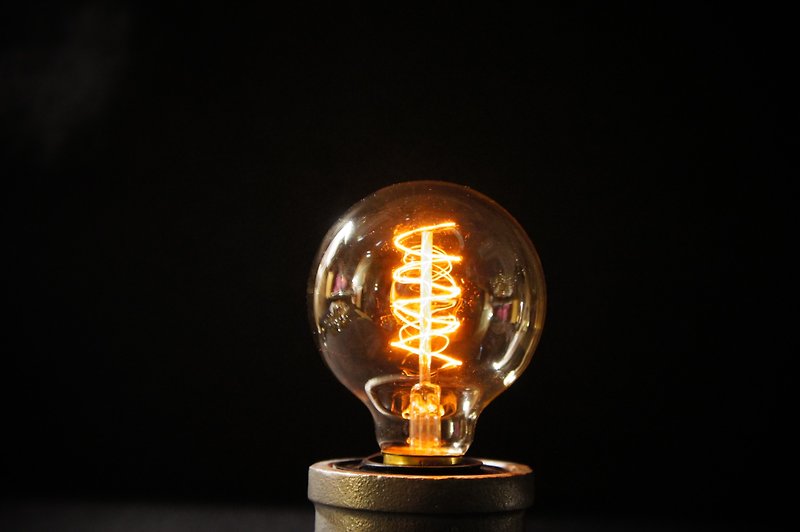Edison-industry  工業風 愛迪生復古燈泡 夢幻小泡泡  甜甜圈造型 - 燈具/燈飾 - 玻璃 黃色