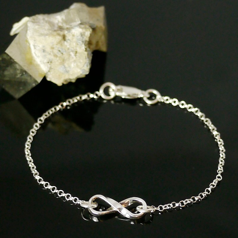 No Limits 925 Sterling Silver Bracelet - Bracelets - Other Metals Gray