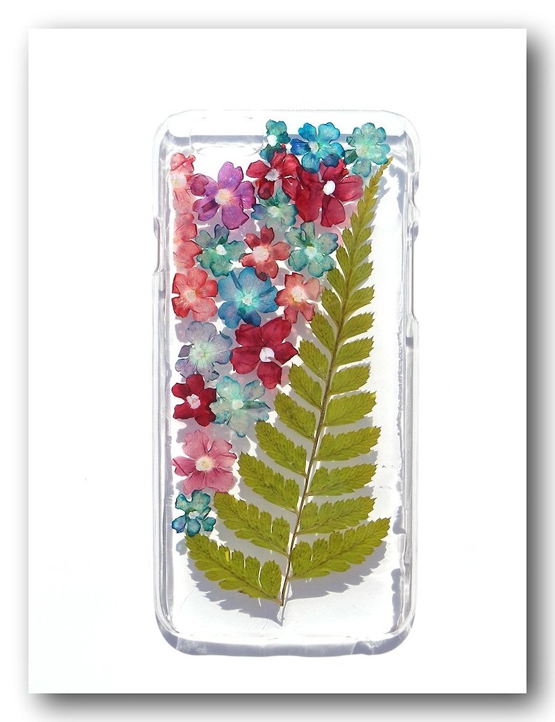 アニー＆＃39;アップルのiPhone 6、花や急峻のためのワークショップの手作りYahua電話保護シェル - スマホケース - プラスチック 多色