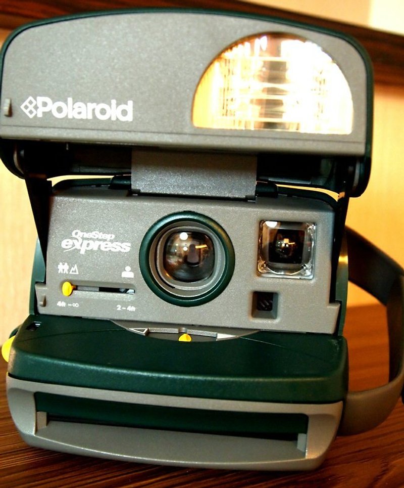 寶麗來 拍立得相機600型 Vintage Polaroid One Step Express Camera Green  - その他 - その他の素材 グリーン