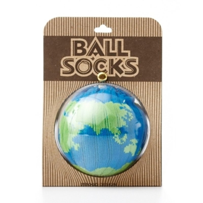 PLANET SOCKS socks blue Pacific Earth - ถุงเท้า - ผ้าฝ้าย/ผ้าลินิน สีน้ำเงิน