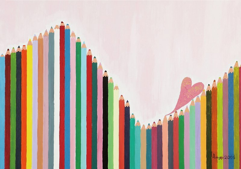 Life are filled with ups and downs-Postcard - Cards & Postcards - Paper Multicolor