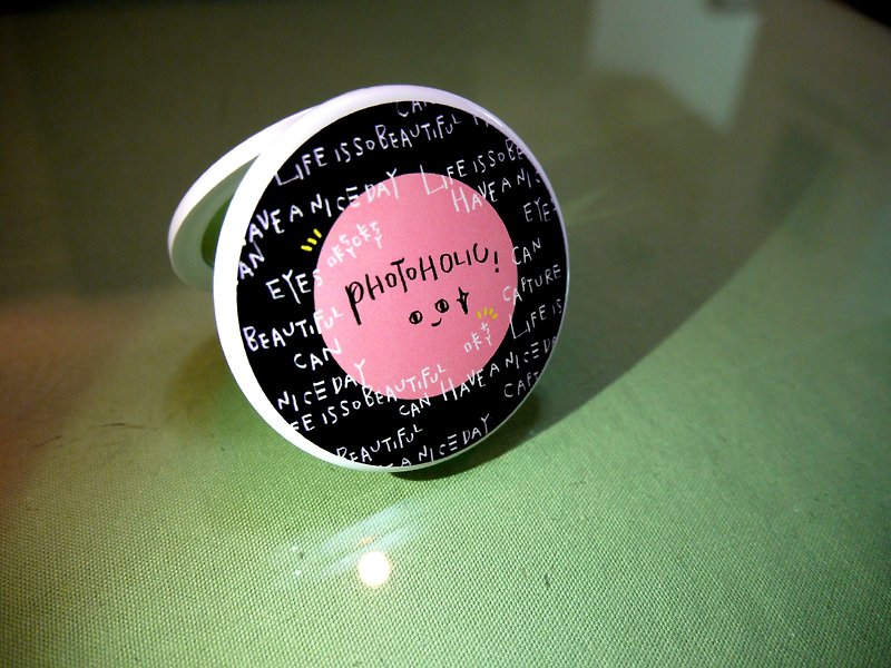 Lightweight and small round mirror * pictures mad PHOTOHOLIC - Makeup Brushes - Other Materials Black