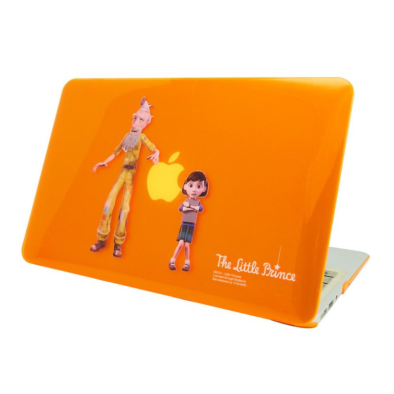 Little Prince movie version of the authorized series - [weird pilots grandfather] "Macbook 12" / 11 "special" crystal shell - Computer Accessories - Plastic Orange
