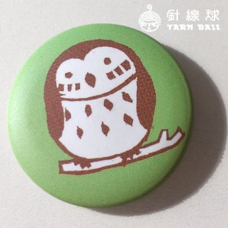 針線球 ||小動物小別針|| (貓頭鷹) - Brooches - Plastic Green